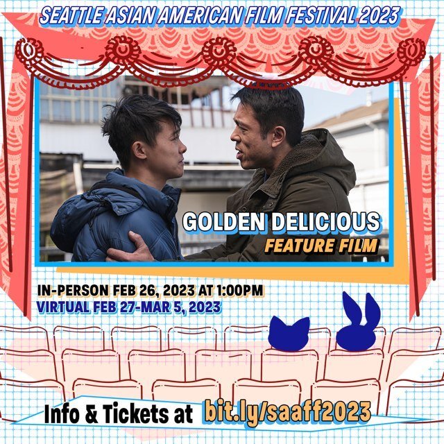 We're thrilled to co-present GOLDEN DELICIOUS at this year's @seattleaaff! 🏀💞

@goldendeliciousfilm won the SQFF Audience Award for Best Narrative Feature and it's so exciting that Seattle will get another chance to watch it on the big screen. Join