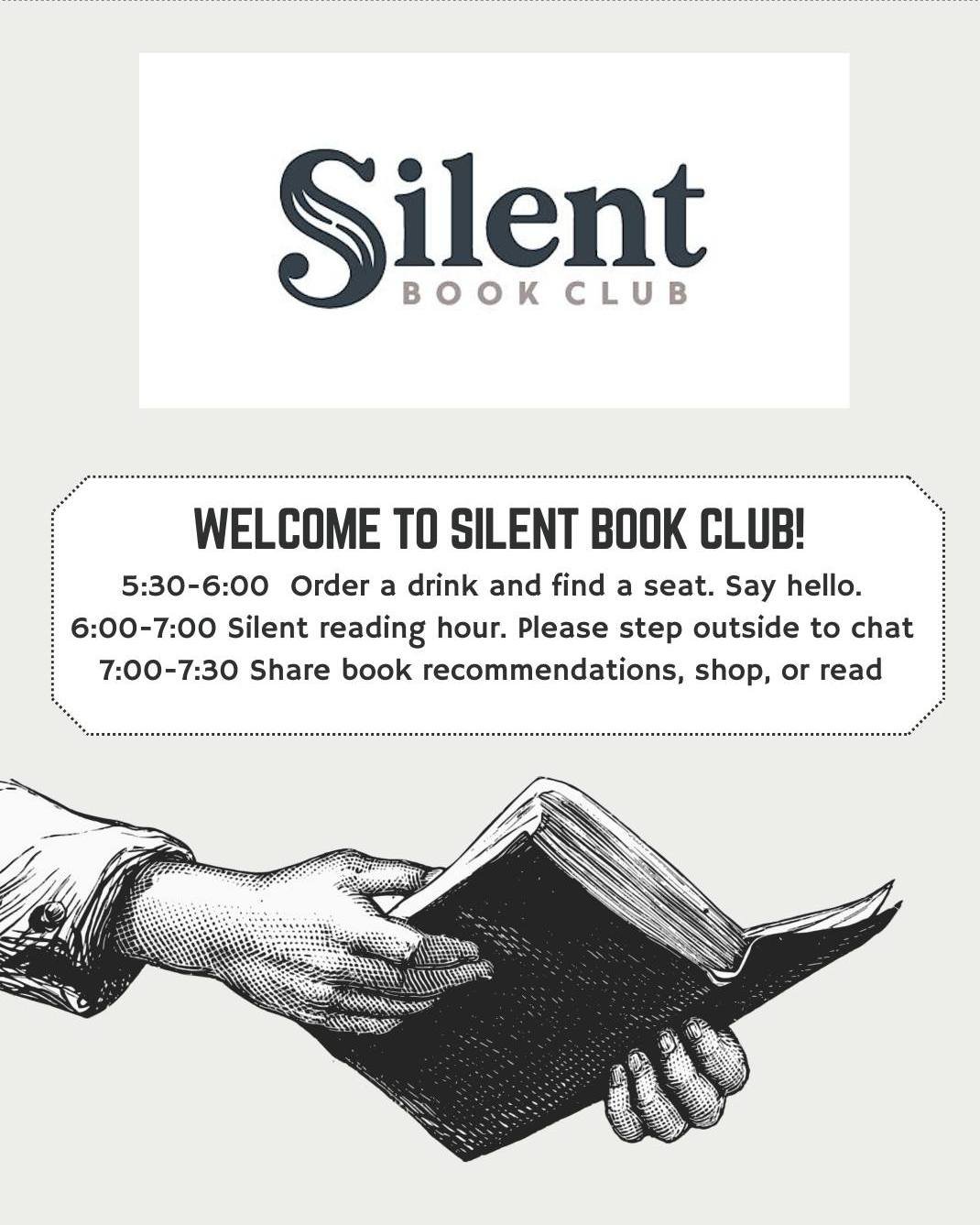 See you this evening for Silent Book Club!