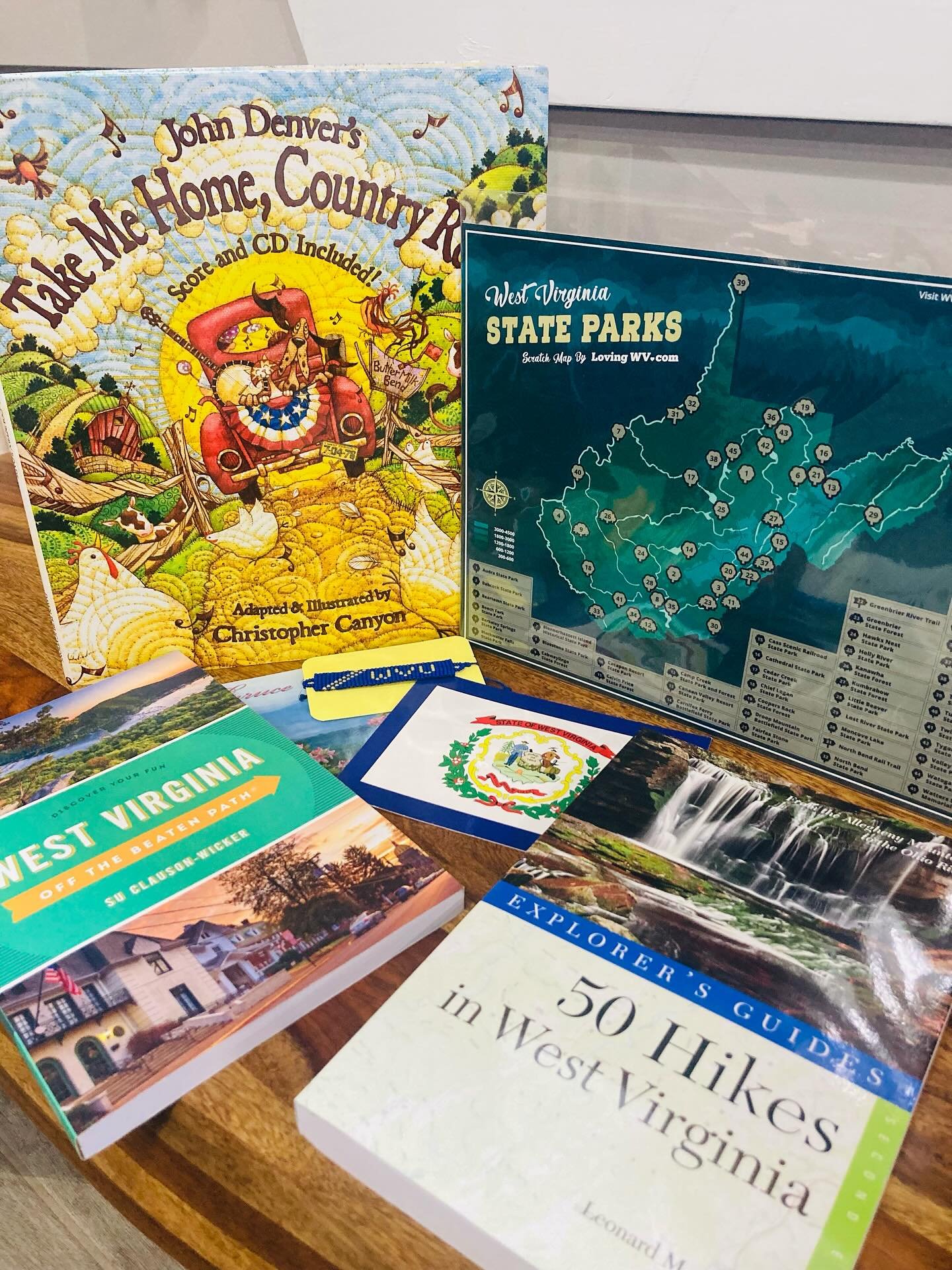 Happy West Virginia Day! Celebrate our beautiful state with a book haul of WV themed books &amp; goods! 📚