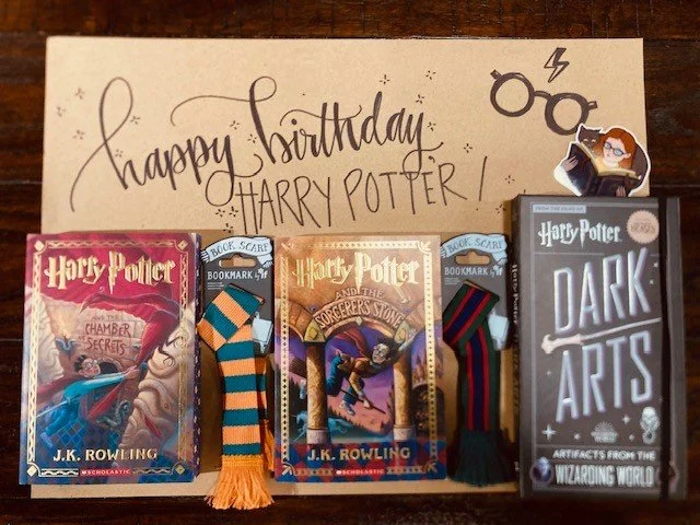 Happy Birthday, Harry Potter! ... from all your favorite Muggles here at A New Chapter Bookstore! Stop in today to shop our Harry Potter books (including beautifully illustrated editions 🤩)!
