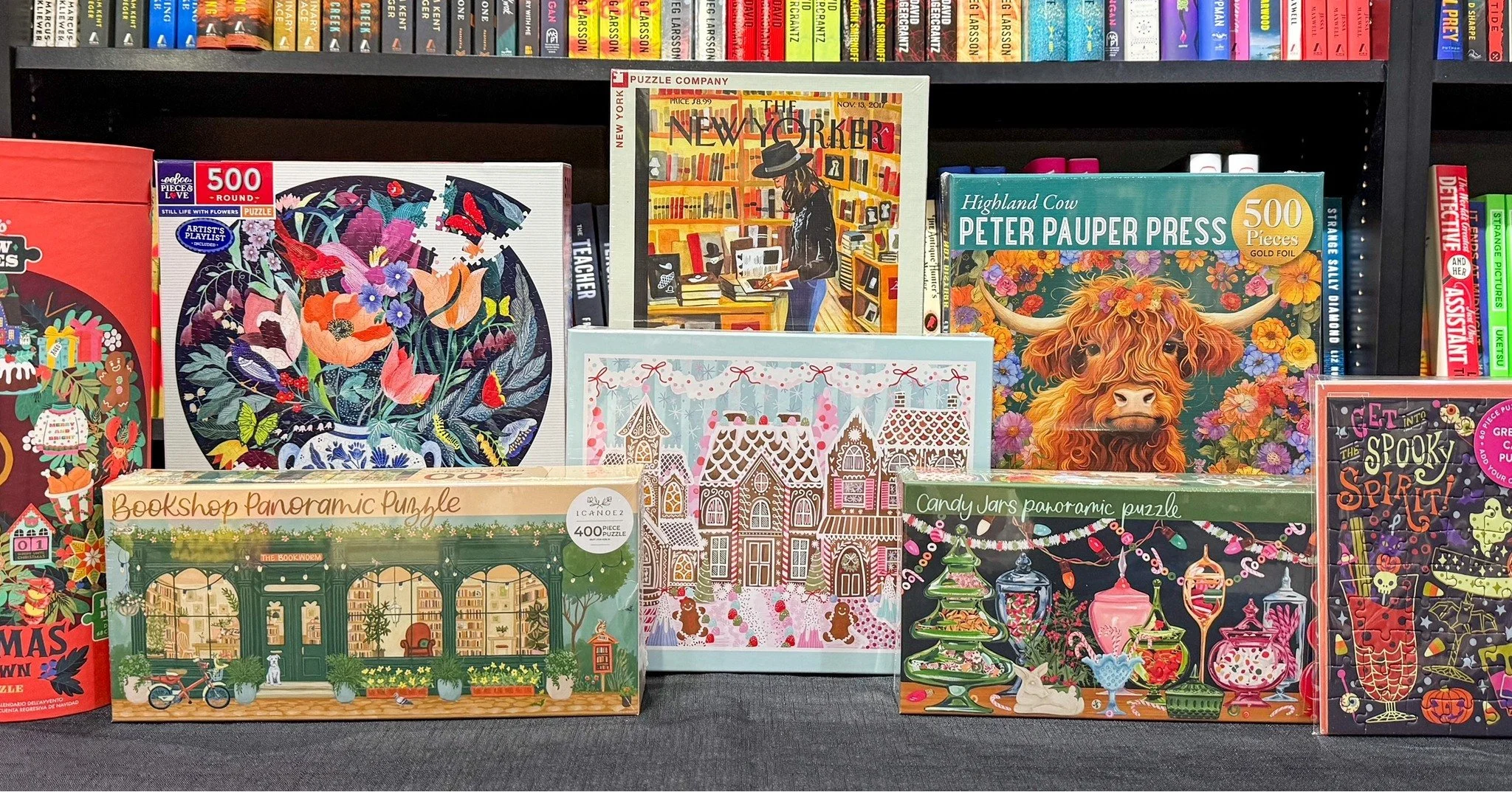 Did you know eight cognitive functions are activated when you build a jigsaw puzzle AND it increases the production of dopamine in your system?

Stop by the store to grab one...or three today. 🧩