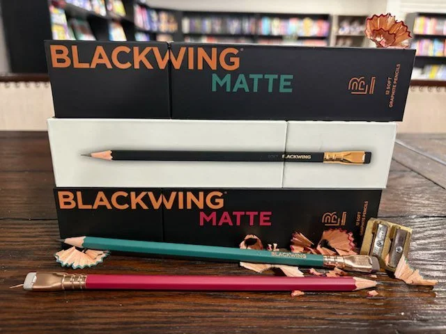 We have a variety of Blackwing pencils available for purchase. Sold both by the box and individually. And while you browse the stationery section, be sure to check out our fountain pens as well! 📝