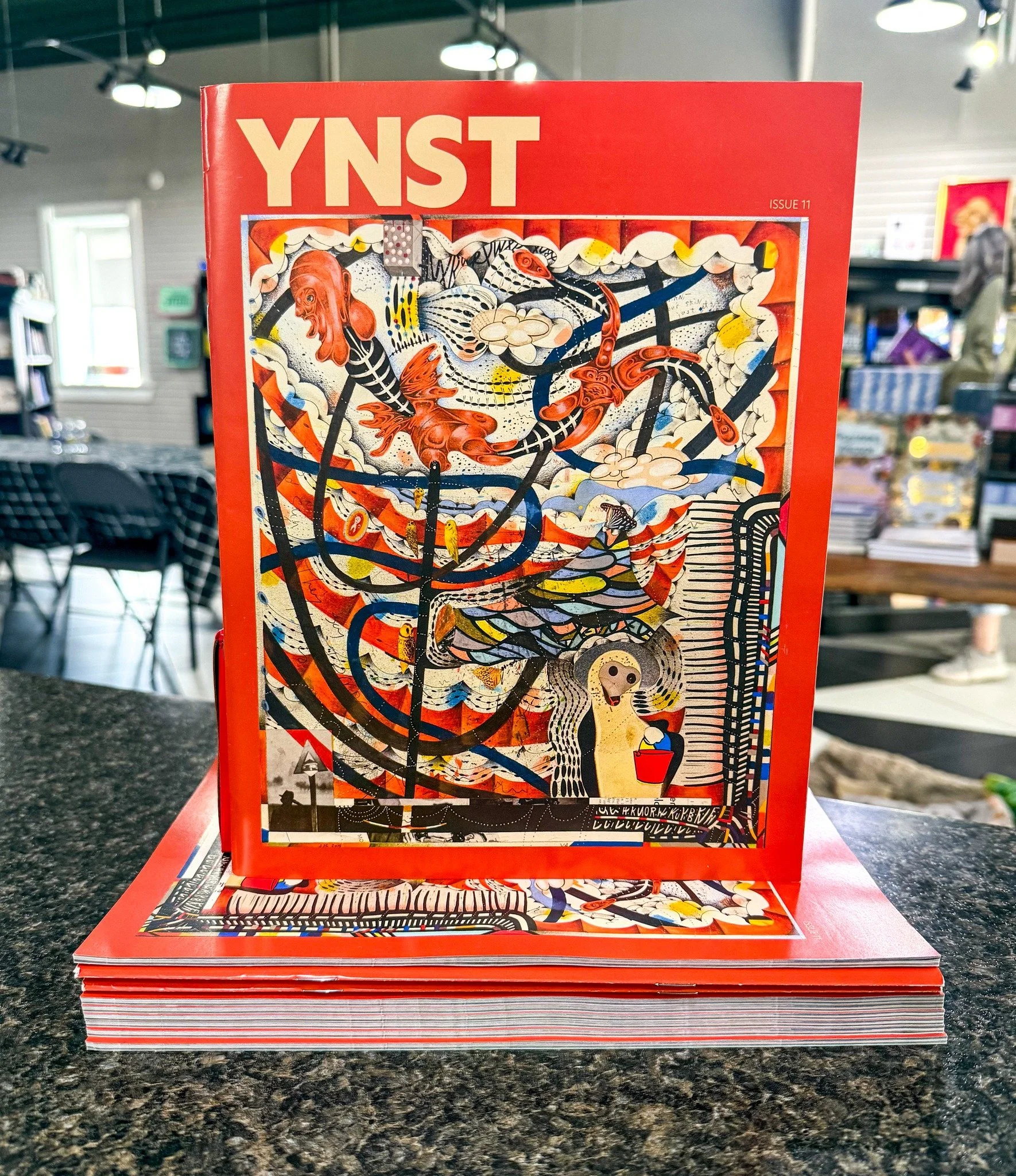 Issue 11 of YNST is here!

"YNST (You&rsquo;re Not Seeing Things) Magazine is the media outlet amplifying the unseen and unsung arts &amp; culture of Appalachia."