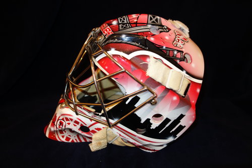 Custom Painted 2016 World Cup of Hockey Goalie Mask - Team Europe - NHL  Auctions
