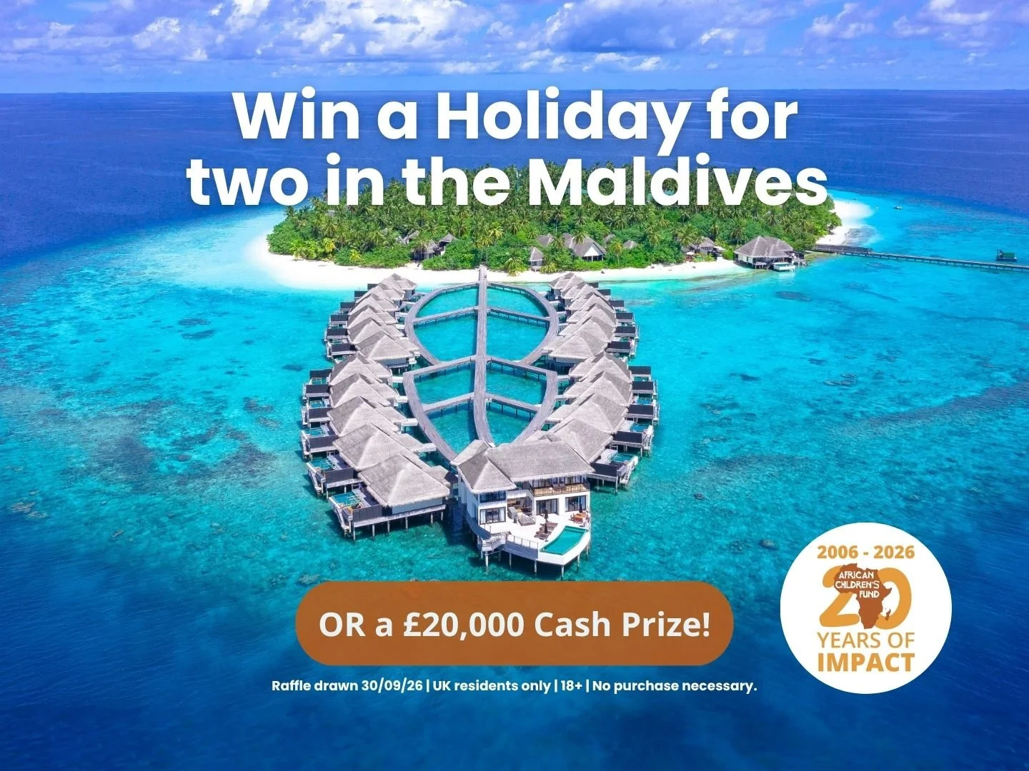 🌴 Win a Holiday OR £20,000! 🌴