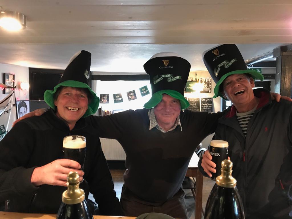 celebrating st. patrick’s day @ the old smithy