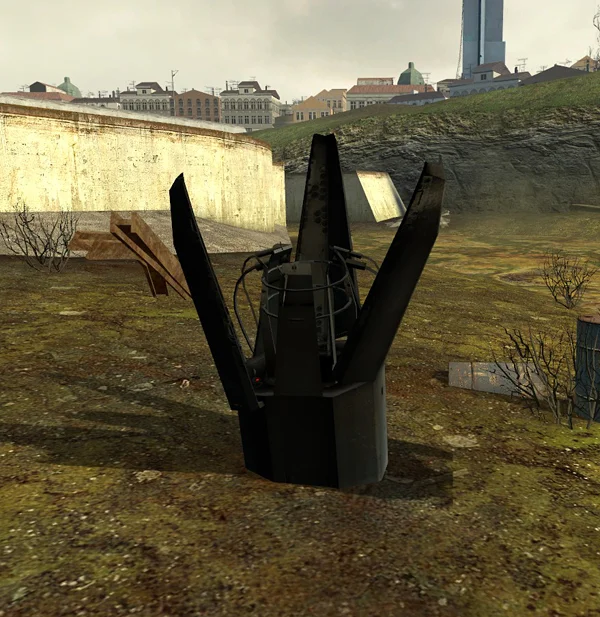 Headcrab canister in the orignal HL2 campaign