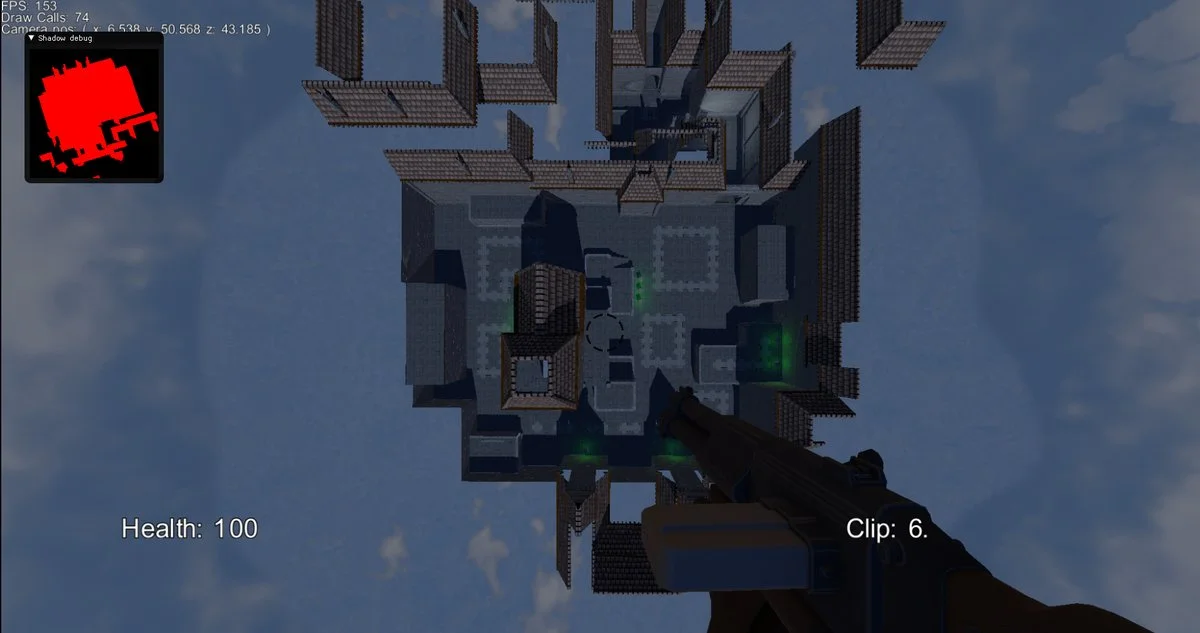 Early version of my arena.