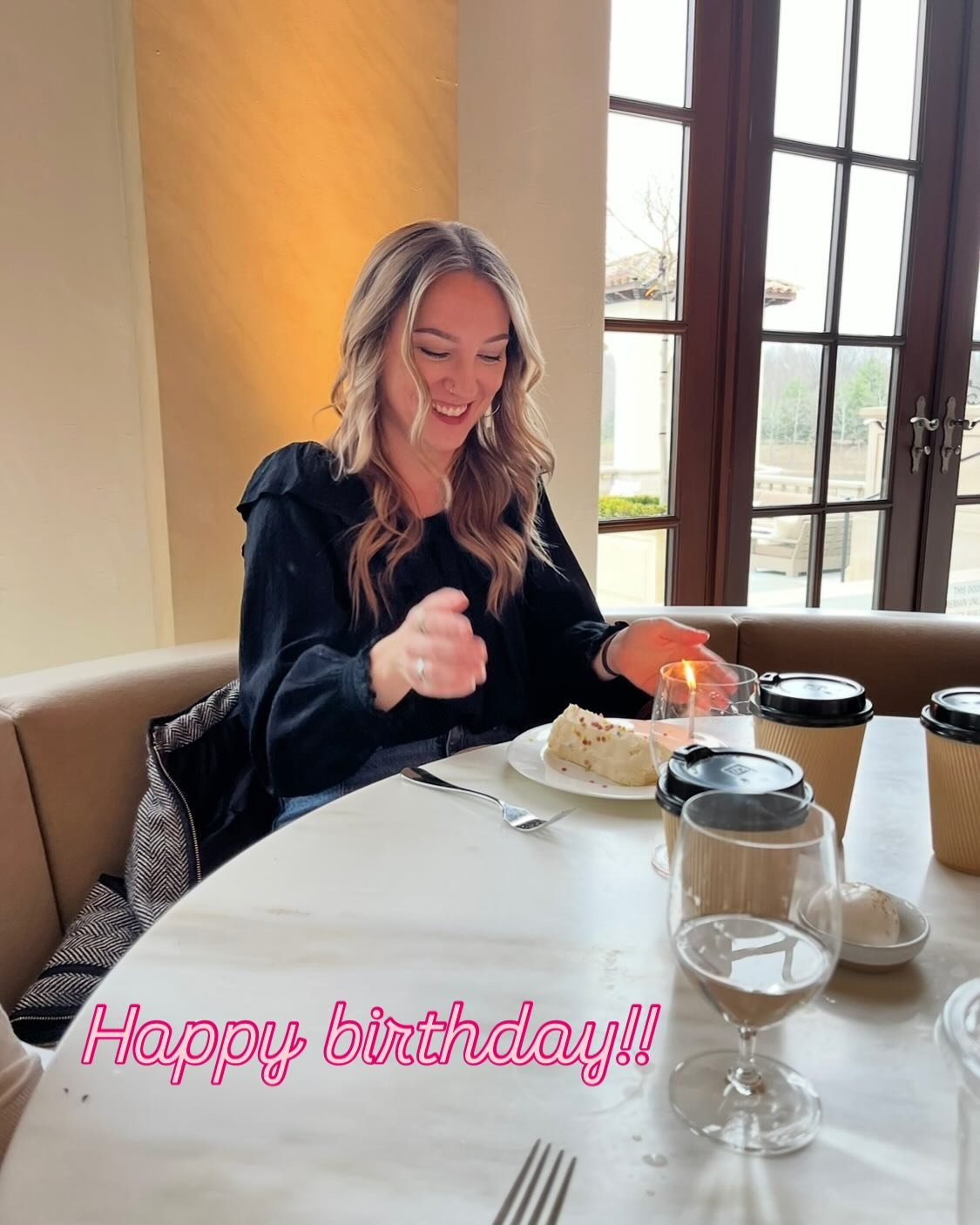 Happy birthday, @missymcd10!! I&rsquo;m so grateful for the kind, calm, detailed and artful approach you bring to the team. Thank you for all you do&hellip;have the best day! ❤️🥳