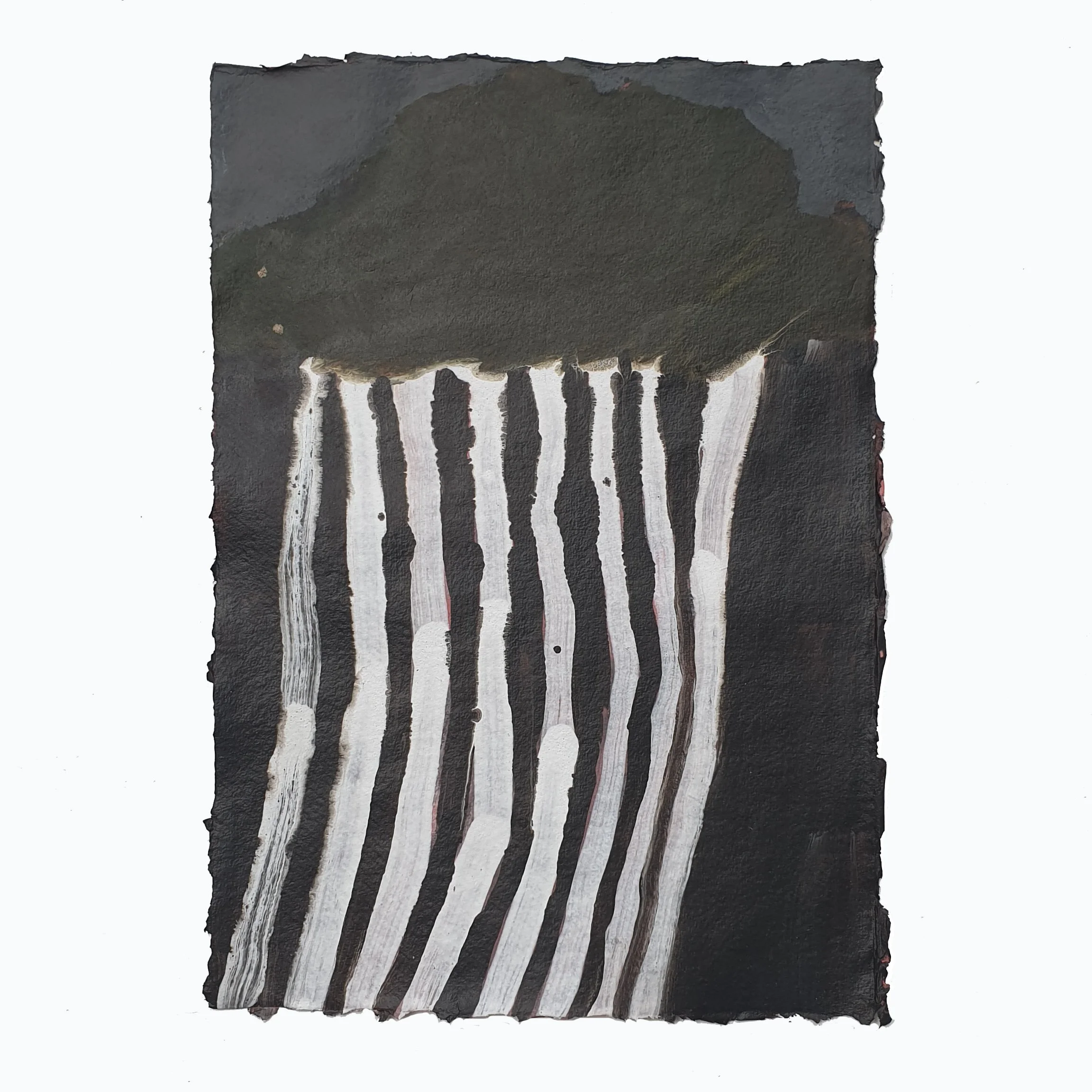 Cloud Painting . Silver Soaked Scree