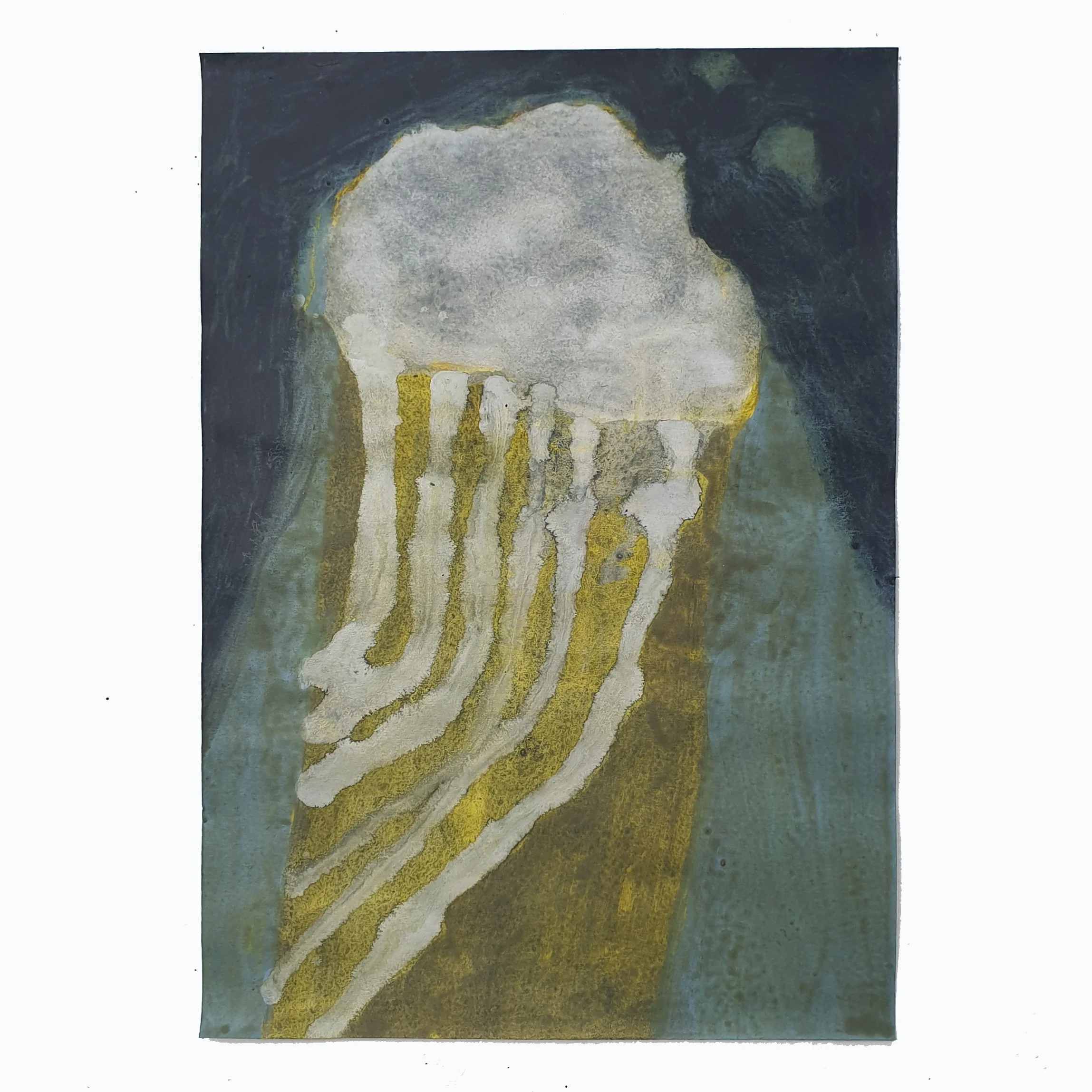 Cloud Painting . Over High Slopes