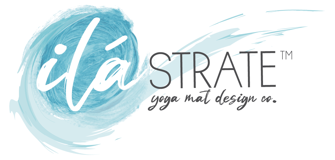 ilāStrate-Printed Hot Yoga Towel and Travel Mat by ilaStrate