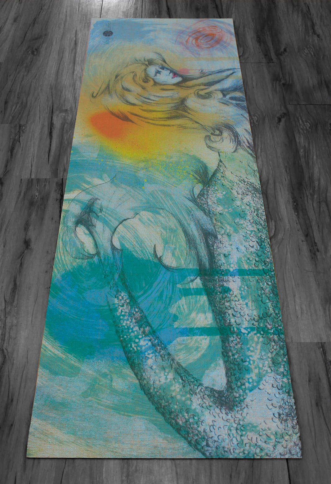 Salt & Fire Design on EkoYogi Mat Aqua
