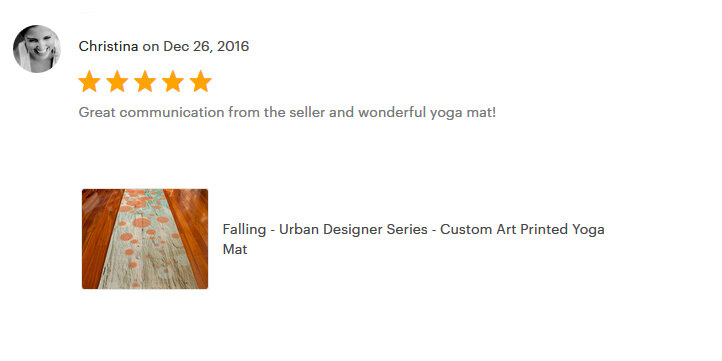 Falling Yoga Mat Customer Review ilaStrate