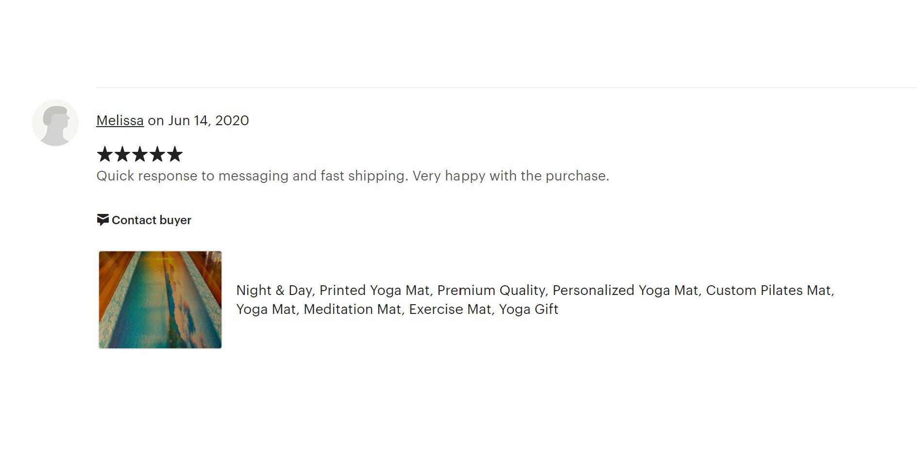Night and Day yoga mat review
