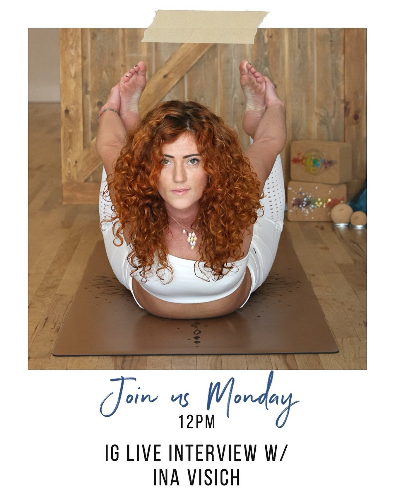 Join us on IG Live @ilastrate with @inavisich 
Monday April 22
12pm
 
At ilaSTRATE, one of our core values is to be a source of inspiration. One way we love to do this is by bringing you inspiring stories from those in the yoga world.
 
Our unique in