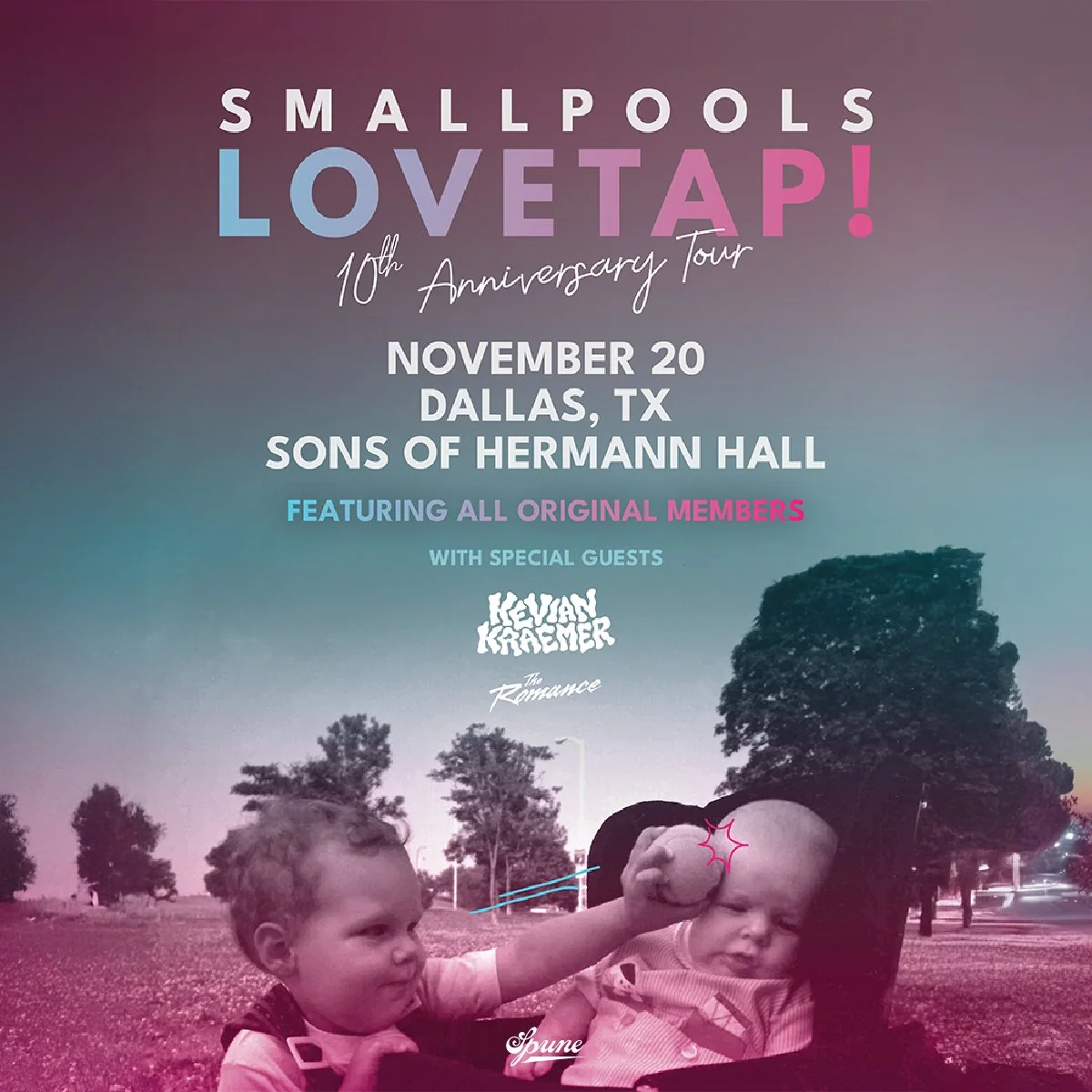 🎶 Spune Presents: Smallpools with Kevian Kraemer &amp; The Romance