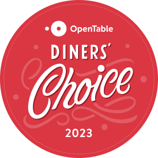 OpenTable Diner's Choice Award