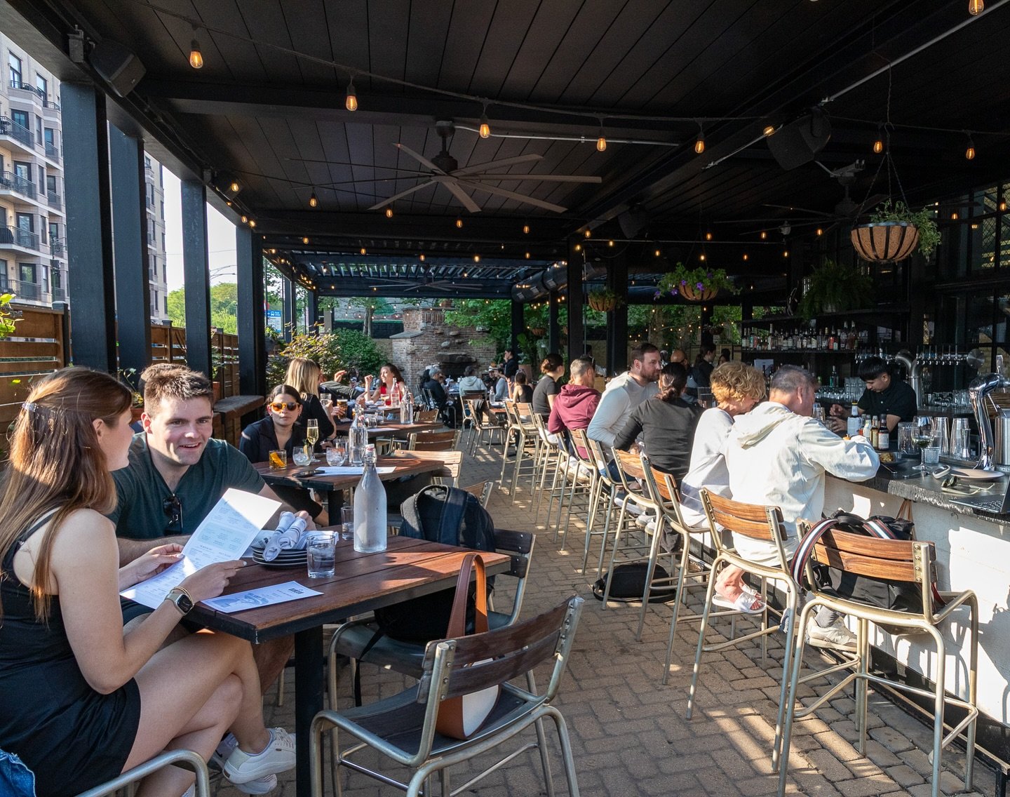 Join us at the patio bar and raise a glass to your weekend personality 🍸