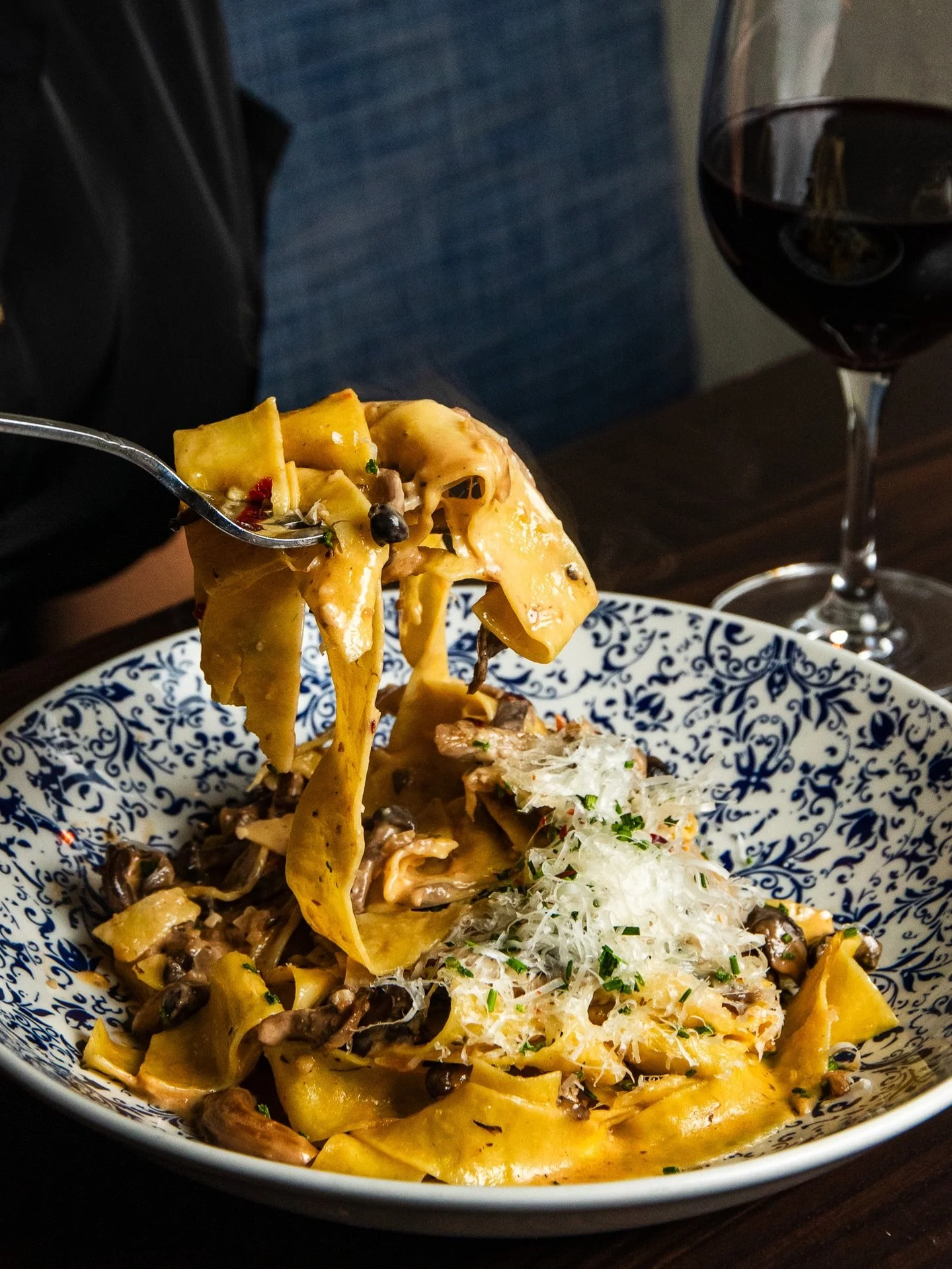 Have yourself a slow Sunday&mdash;best enjoyed with a bowl of pasta.

Mushroom Pappardelle on our $50, 3-course West Town Restaurant Week menu, through March 29.