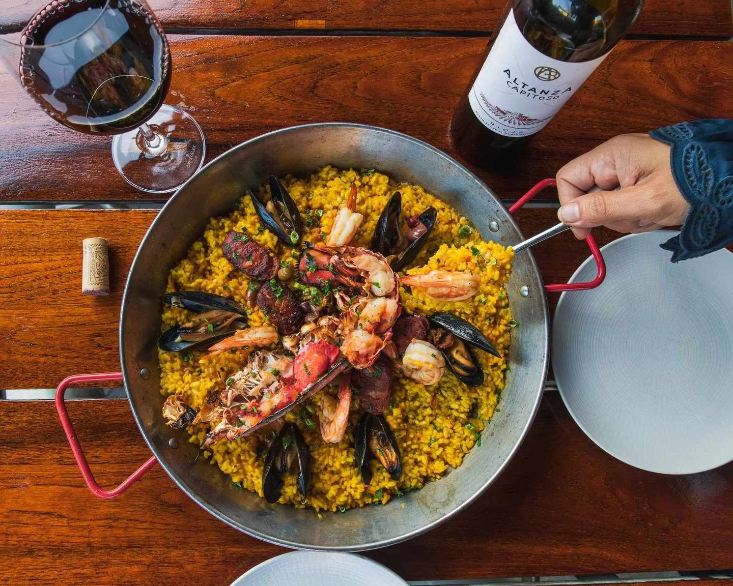 A new menu, your weekend plans. 🍷
Join us at the table.

The Dawson Paella &bull; lobster, mussels, shrimp, chorizo, bomba rice, saffron, sofrito, charred lemon

Reservations at the-dawson.com