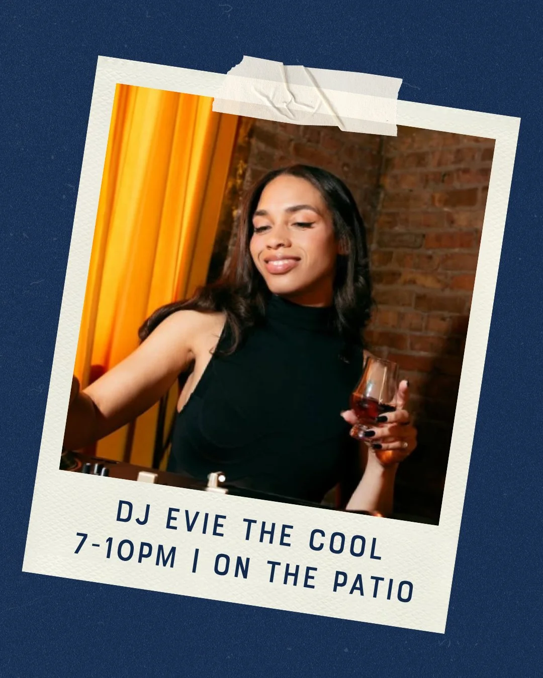 Start the long weekend on the patio with DJ Evie the Cool. Tonight | 7&ndash;10 PM⁠
⁠
Reservations at the-dawson.com