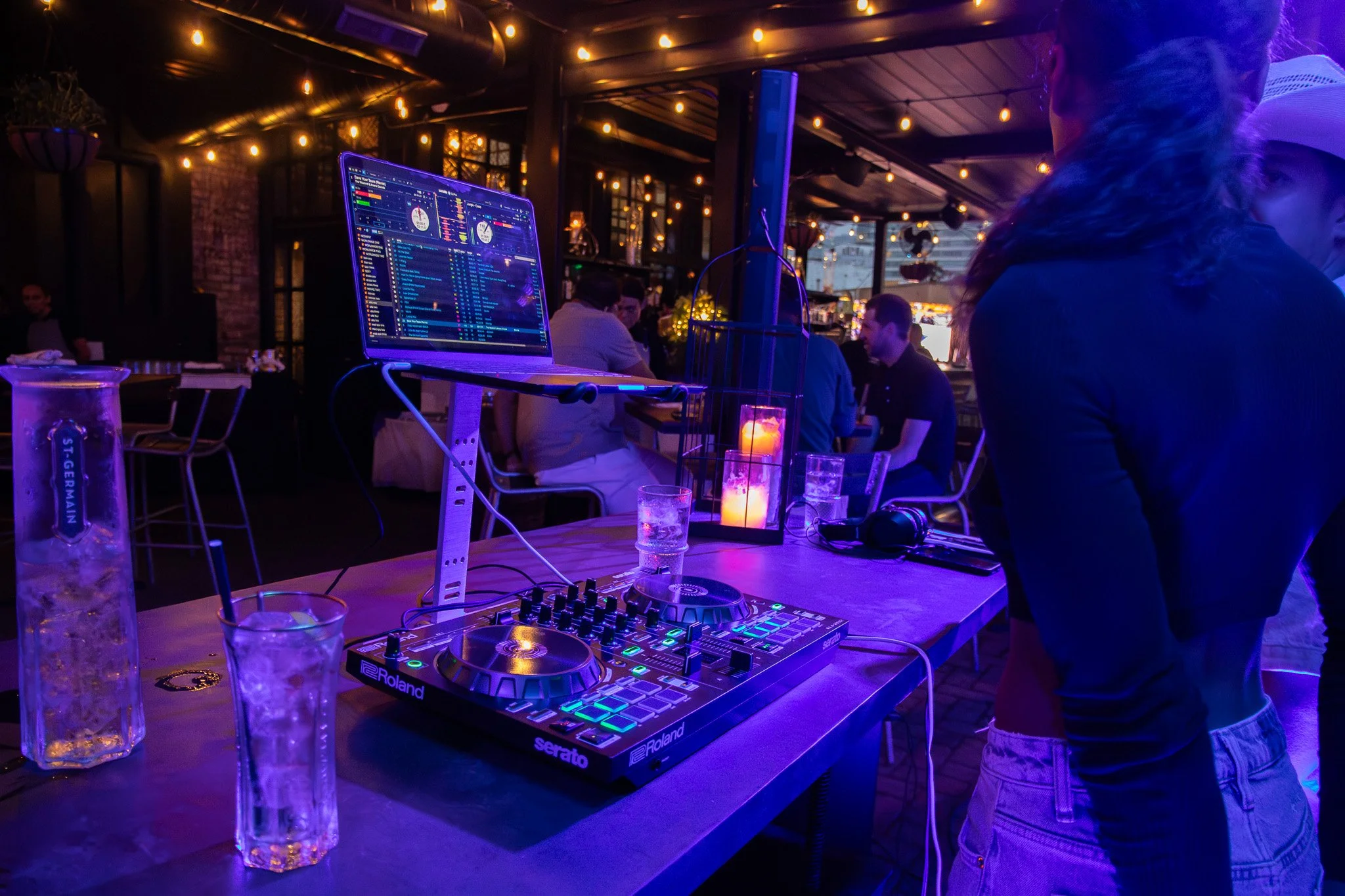 DJ at The Dawson Patio