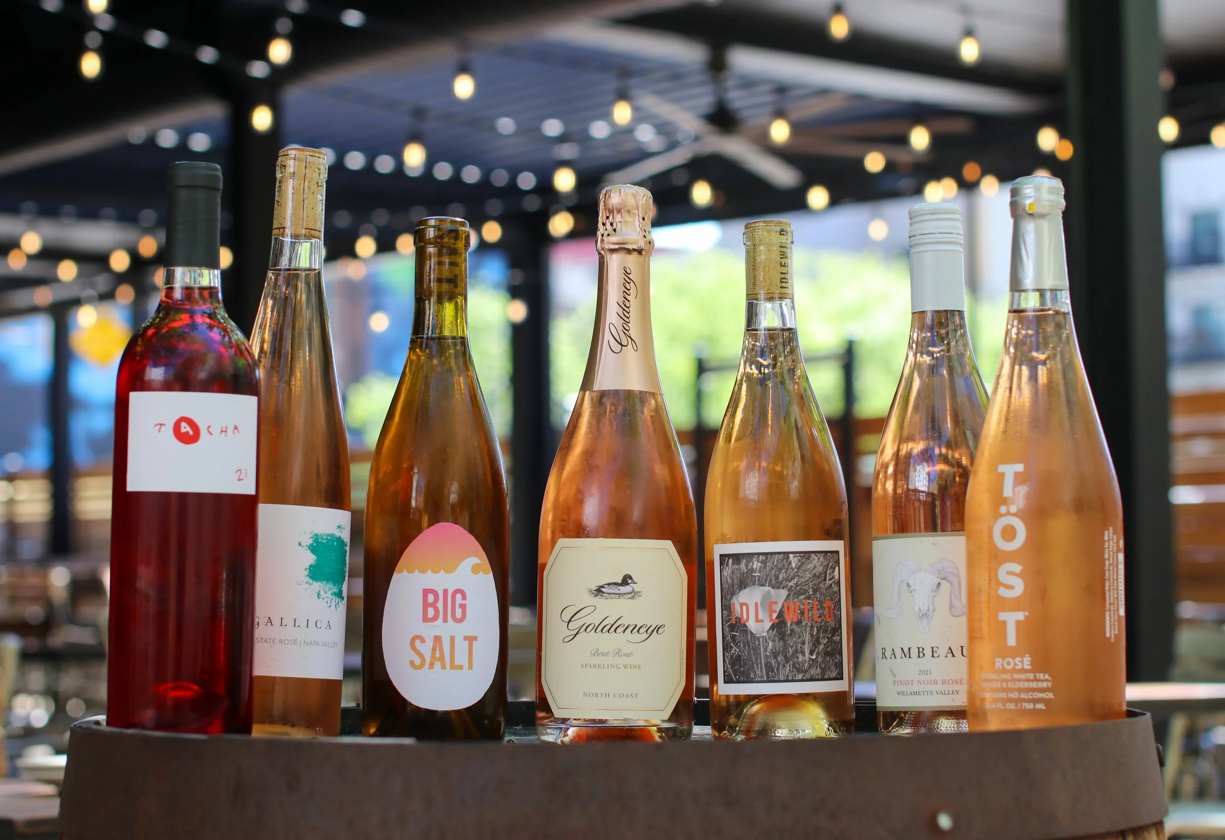 rose bottles