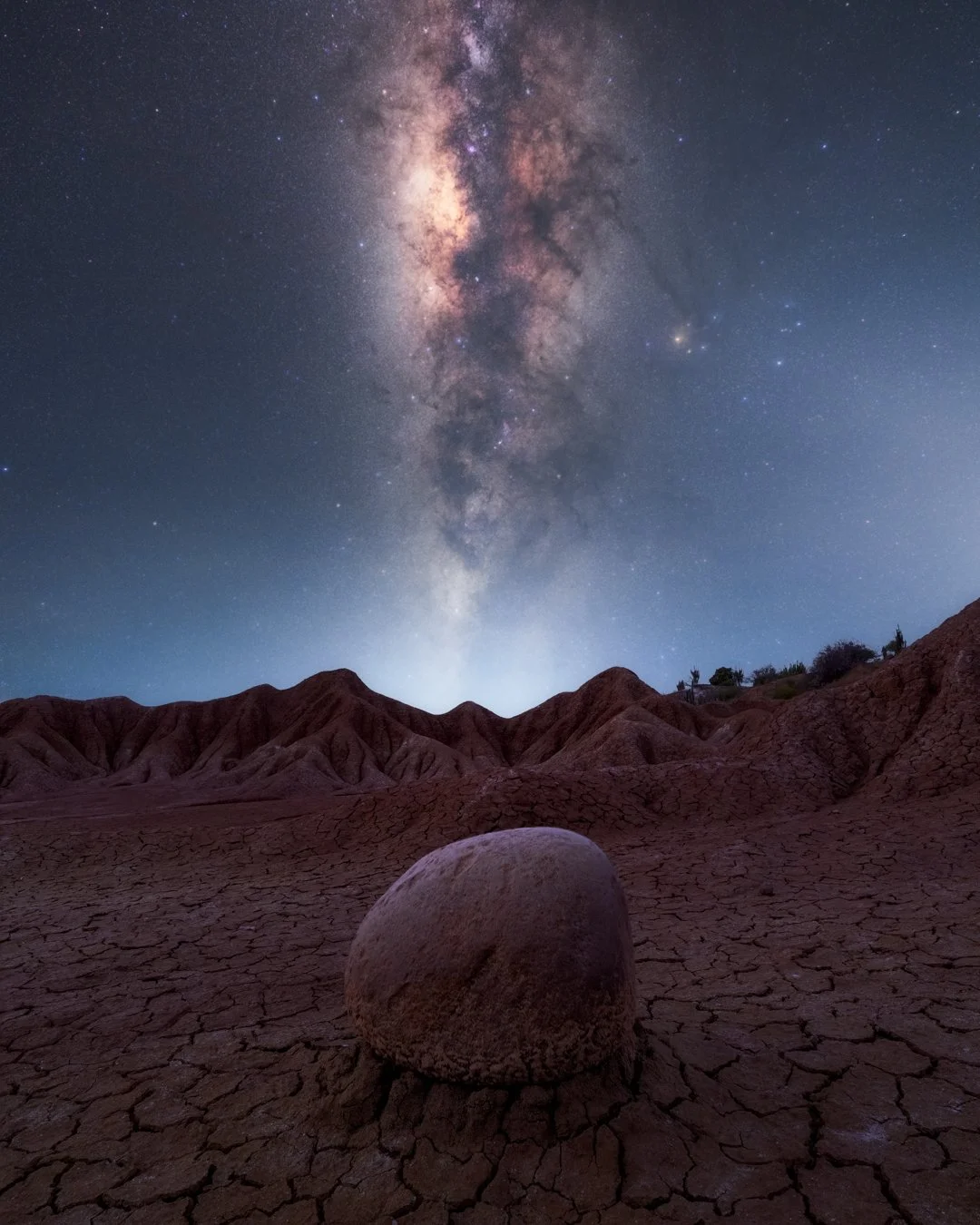 Milky Way at the Tatacoa Desert in Colombia