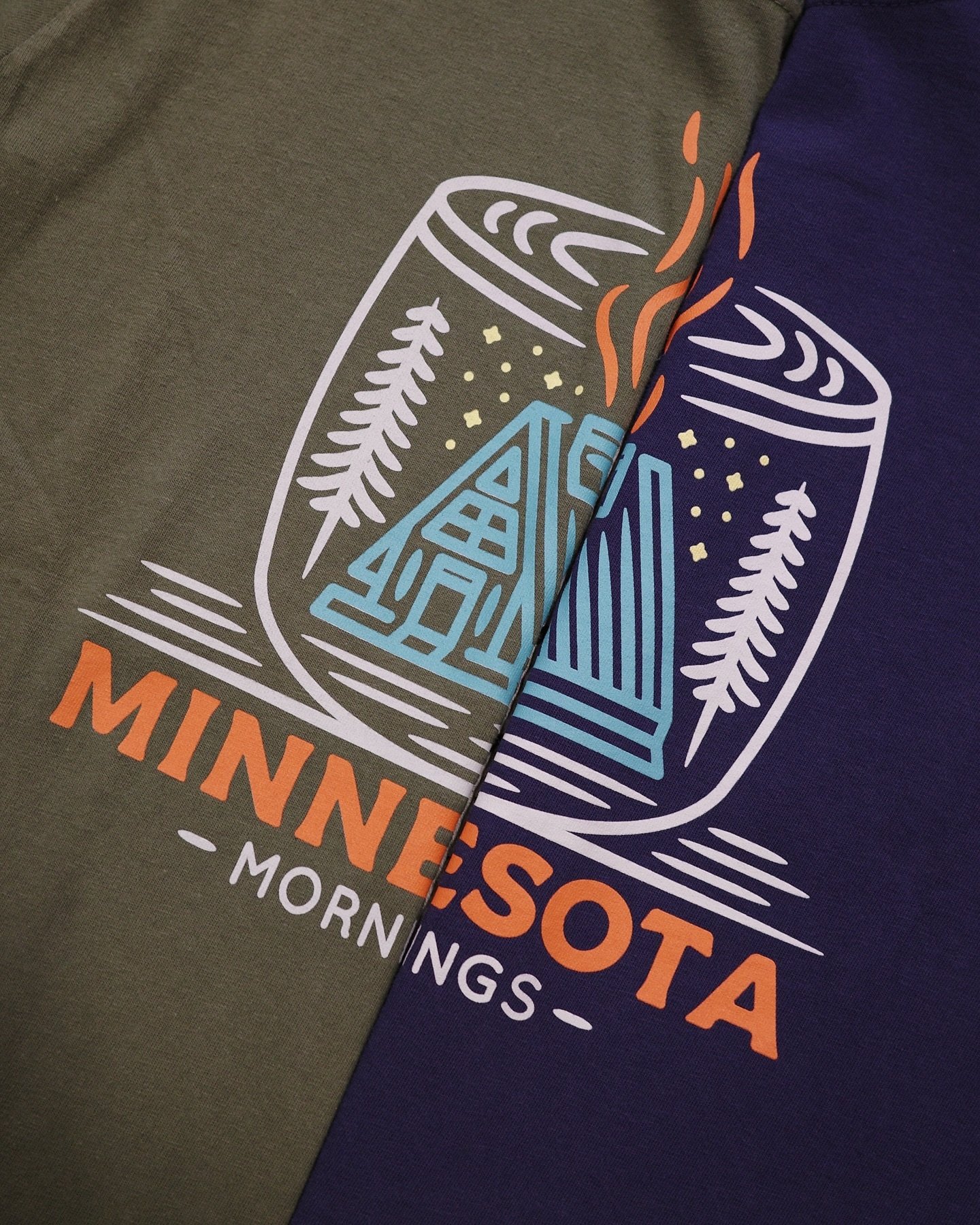 🌅 MINNESOTA MORNINGS ☕️
&bull;
LOW STOCK alert of the Olive and Navy colorways of our MN Mornings tees&hellip; These colors won&rsquo;t be restocked -&gt; Don&rsquo;t say we didn&rsquo;t warn you! 🏃🏻&zwj;➡️ Available both in-store and online while
