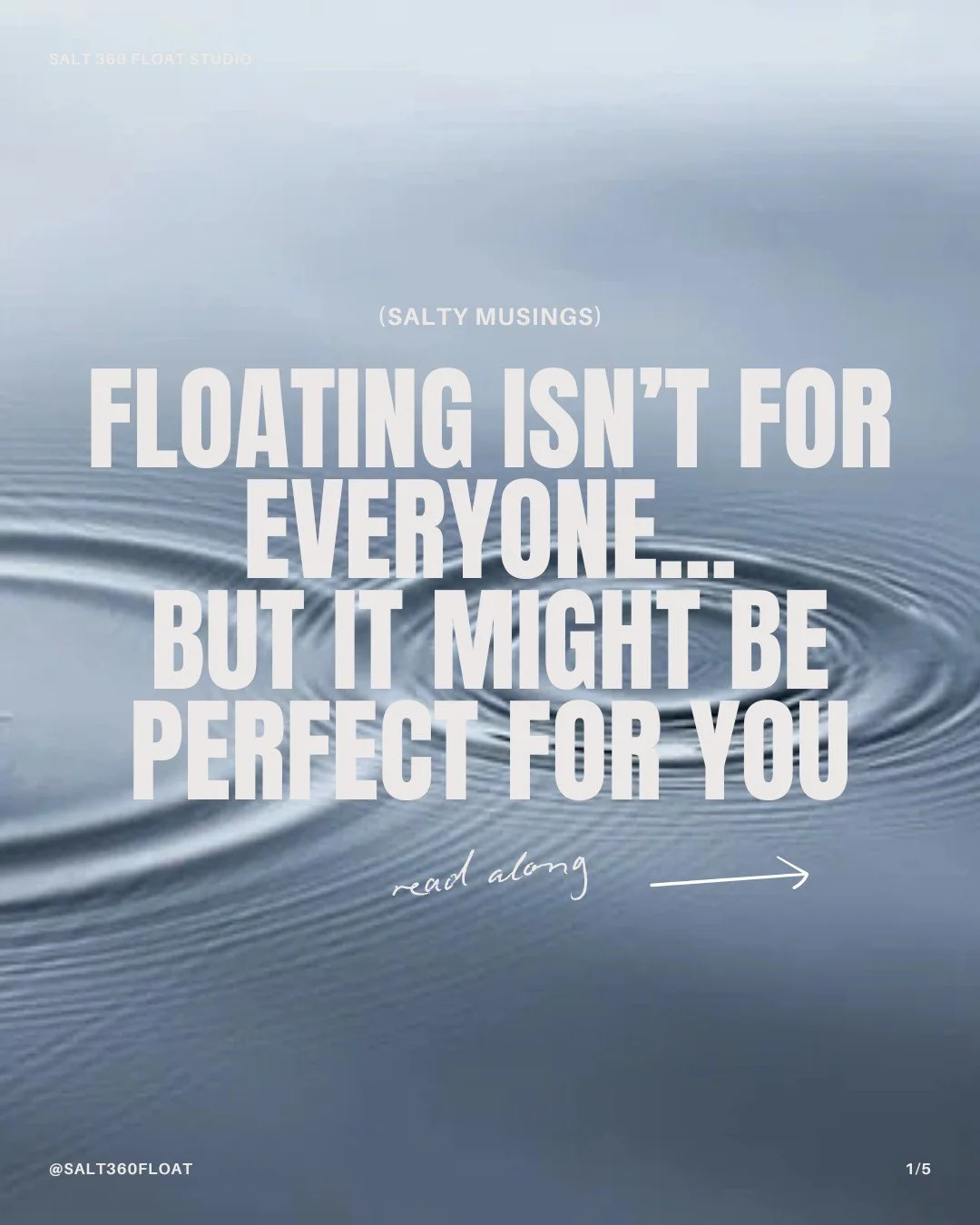 Floating isn&rsquo;t for everyone&hellip; but it might be perfect for you.

How will you know?
You won&rsquo;t; until you try it.

That&rsquo;s why we made it impossible to lose.

🫧 Guarantee #1 &mdash; &ldquo;You Can&rsquo;t Lose&rdquo;
Try your fi