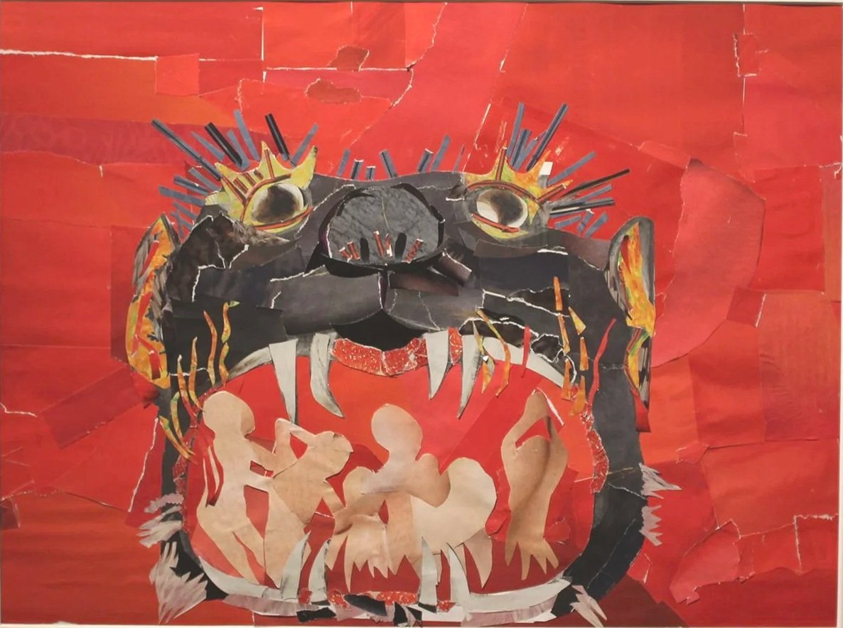 Hell on Earth II

Magazine paper and gel medium 11x14 inches, 2017

