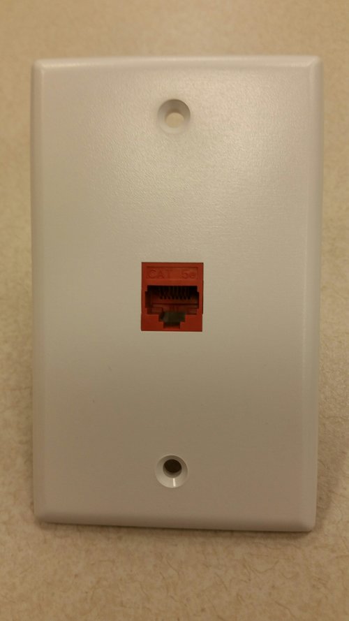Standard MCG Ethernet (CAT 5) Jack