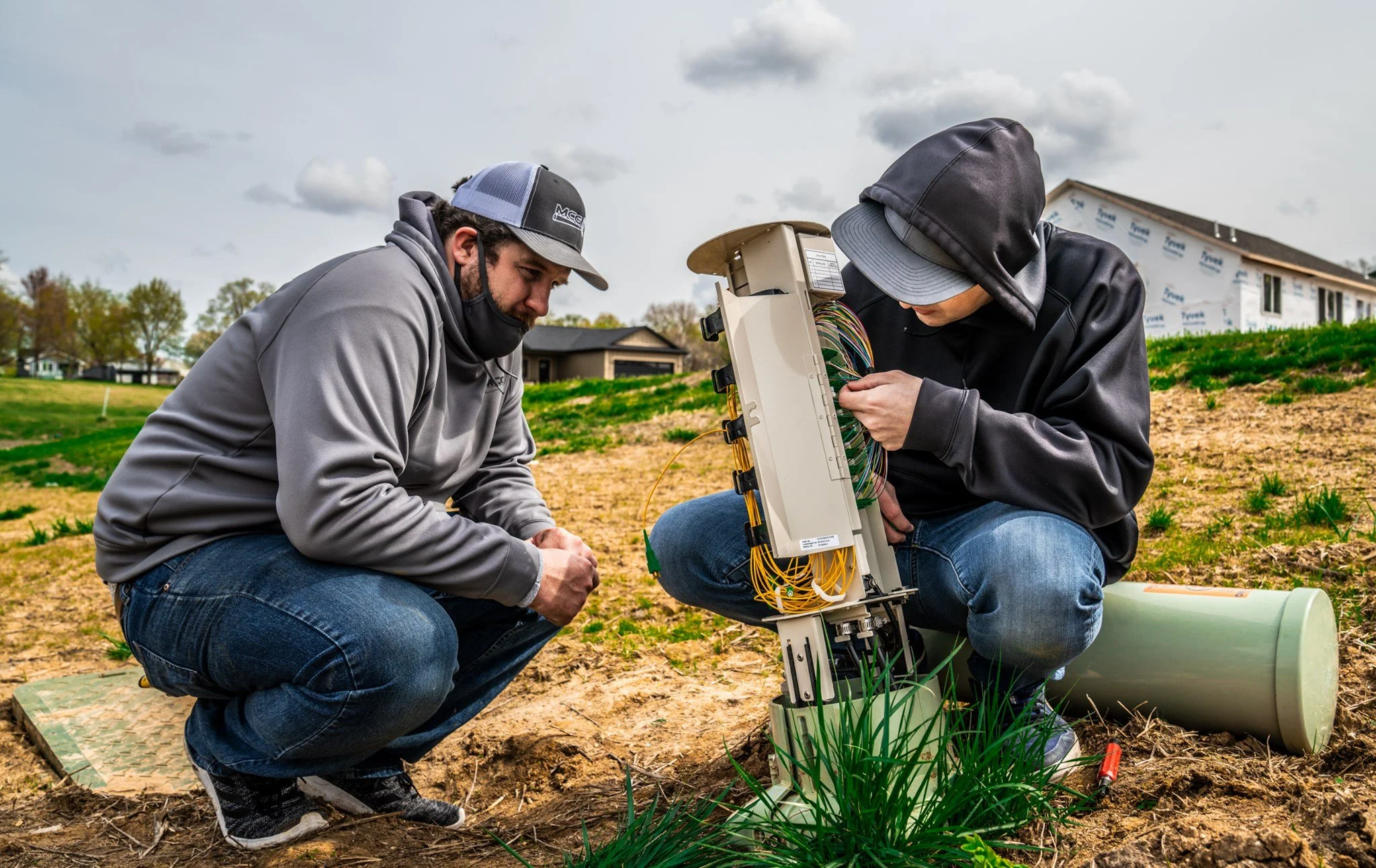Local MCG team connecting homes and businesses with high-speed fiber internet
