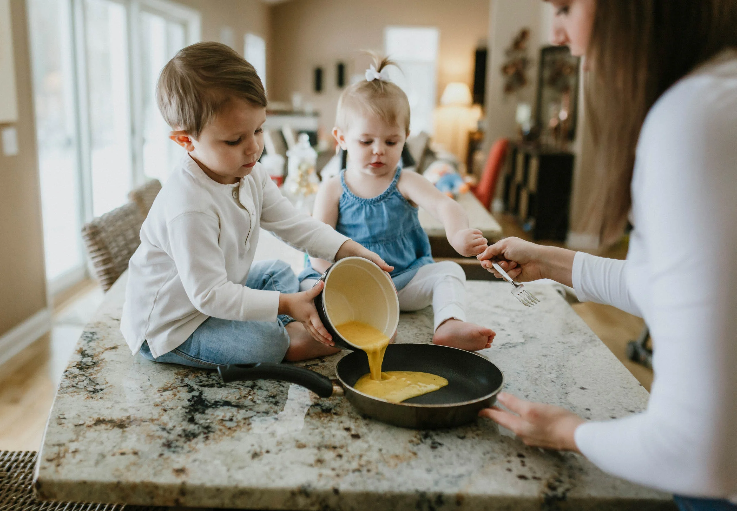 Sunday Breakfast with the Barkes