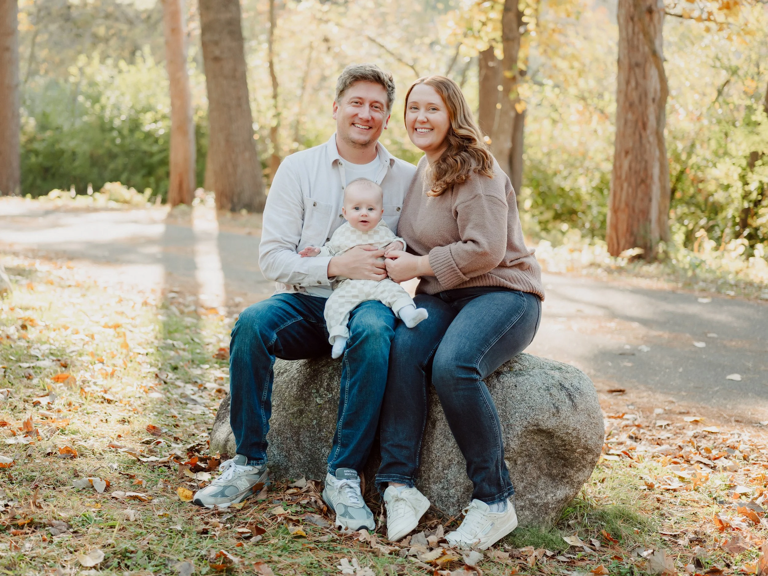 6 Month Fall Photos at Theo Wirth Park