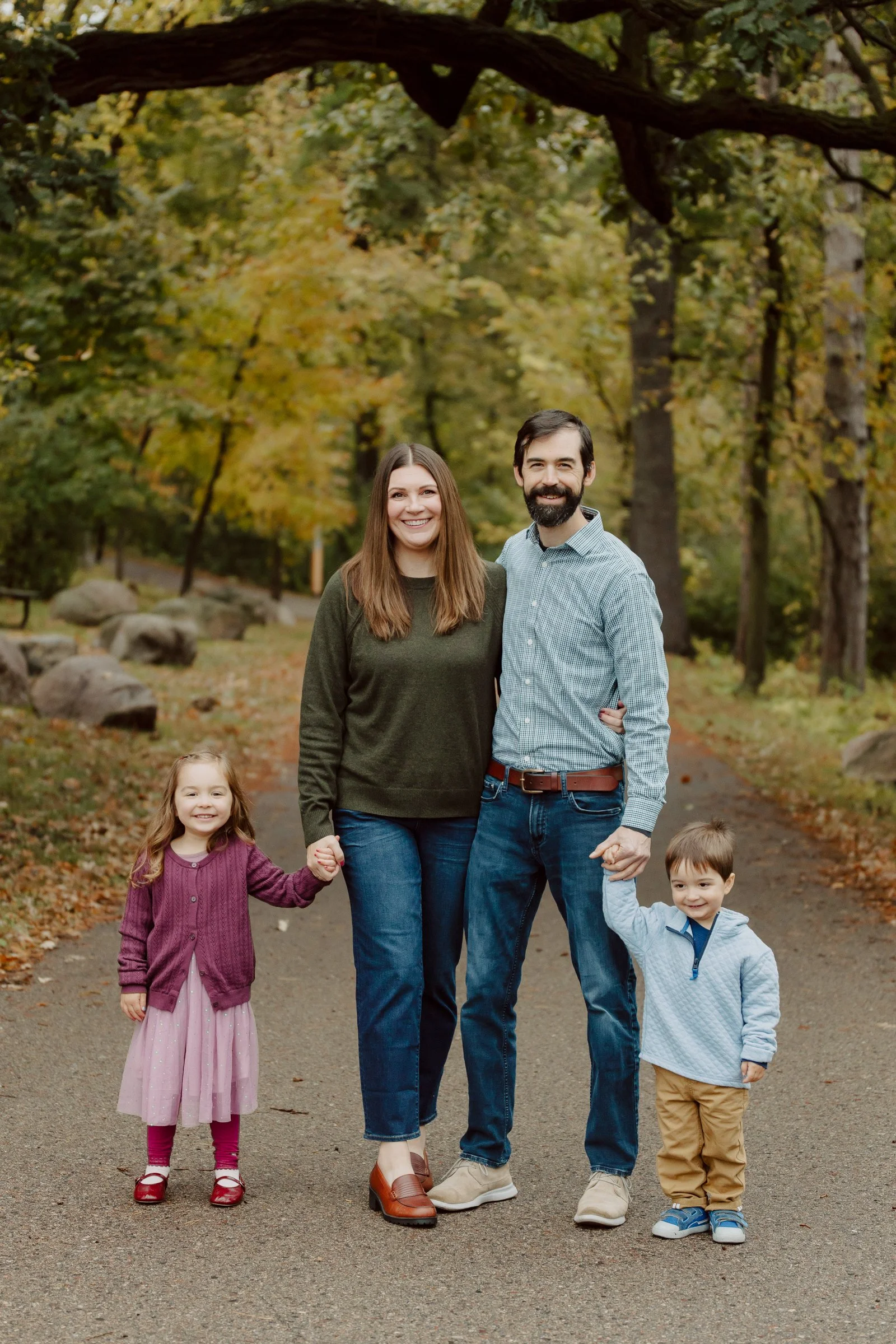 fall family photos theodore wirth park