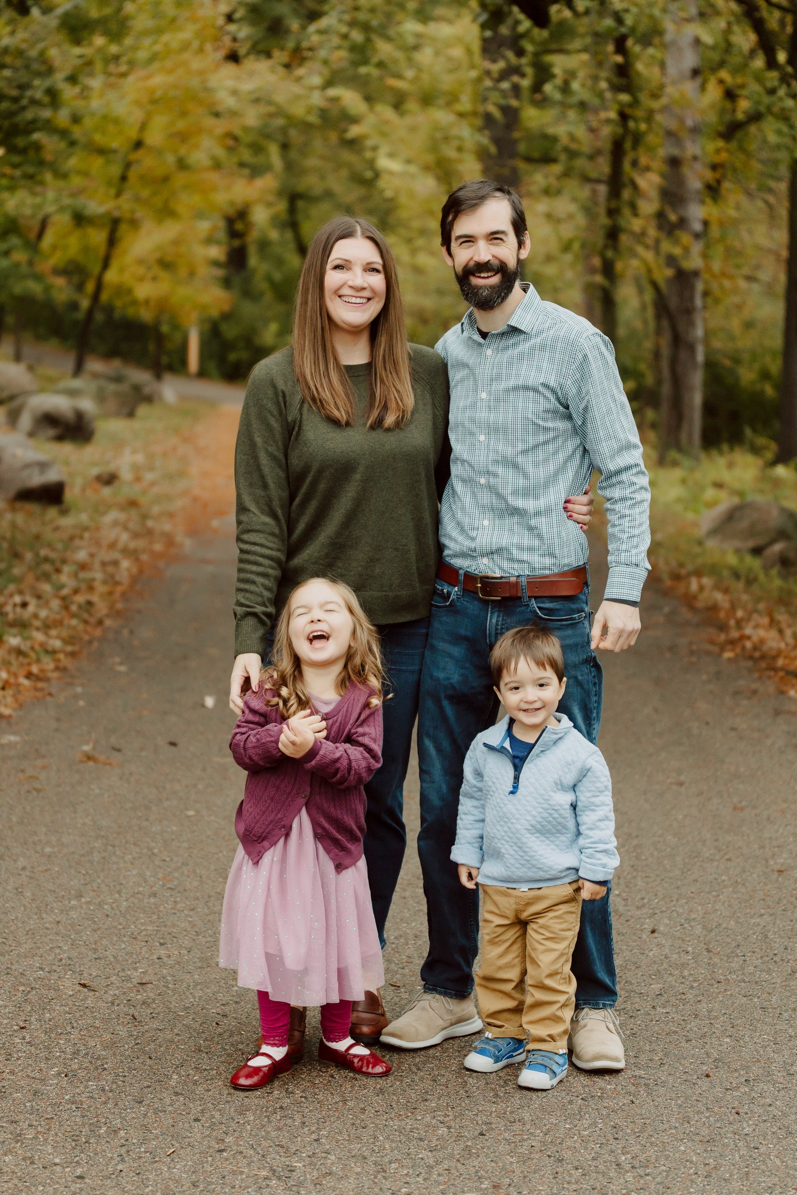 fall family photos theodore wirth park