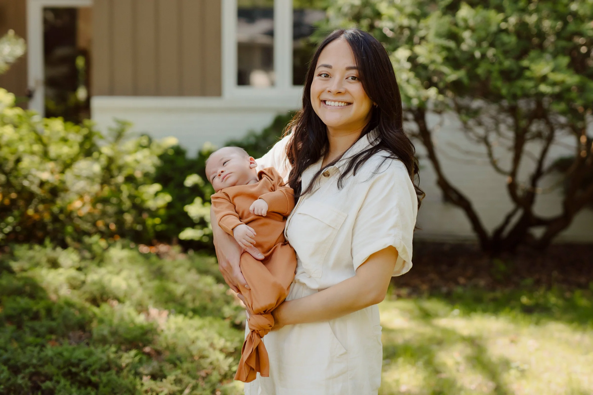 casual candid newborn photos minneapolis