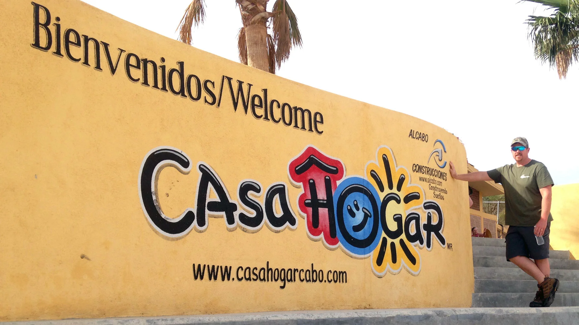 Bringing delight to the orphaned boys of Casa Hogar through the sights and sounds of falling water.