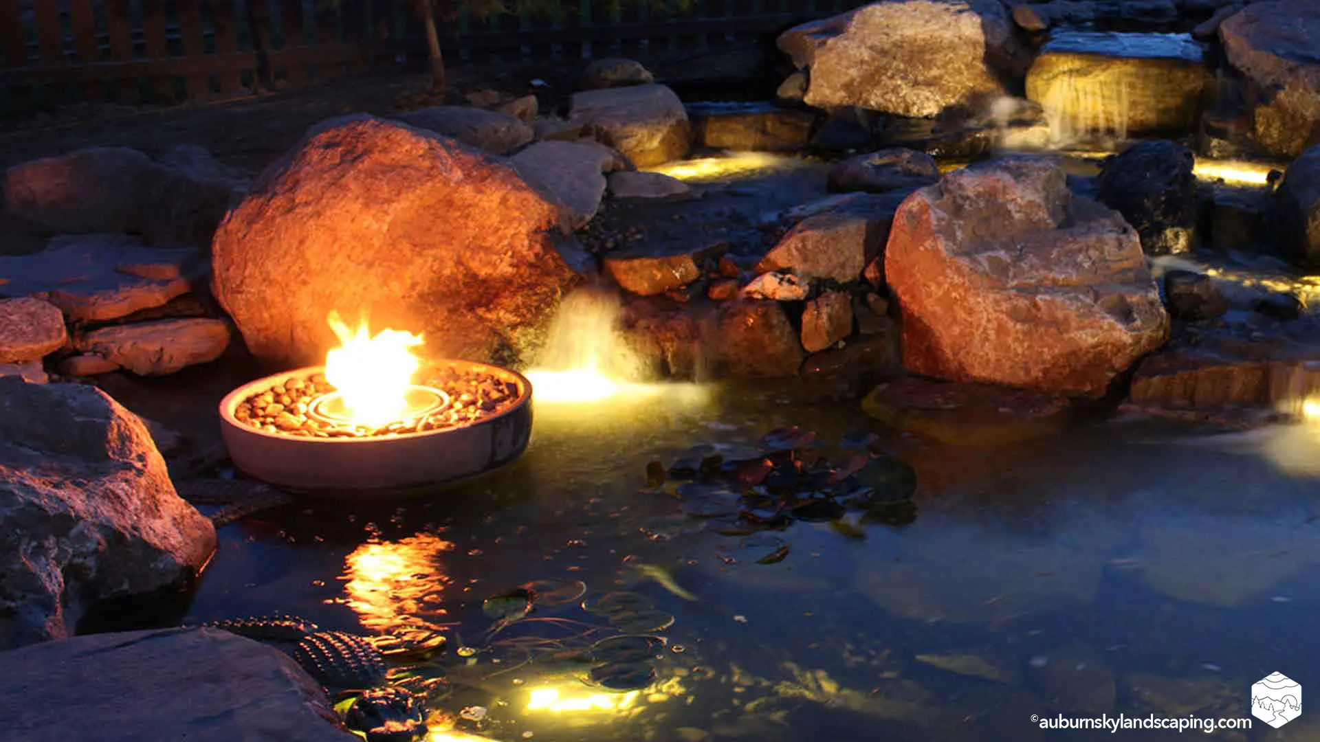 Auburn-Sky-Landscaping-Nighttime-Lighting-Waterfeature.jpg