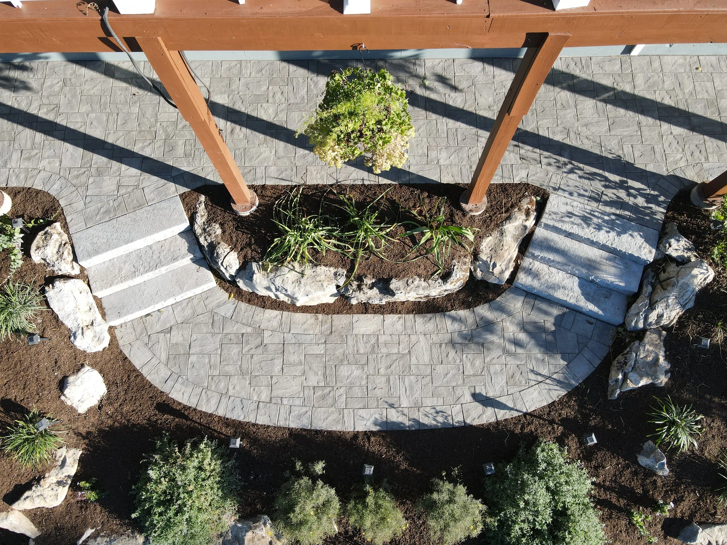 Steps - Cast Stone Steps - 1-21.JPG