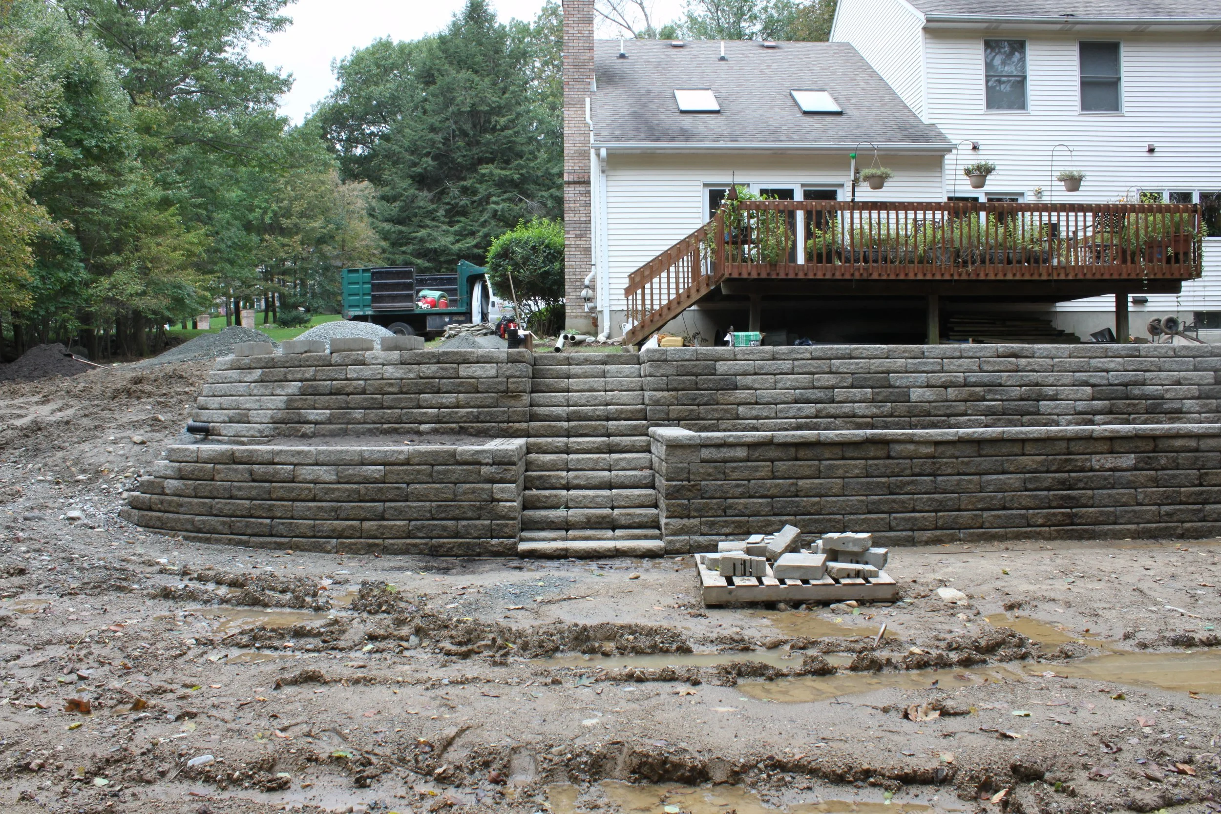 Steps - Segmented Concrete Block Steps - 4-9.JPG