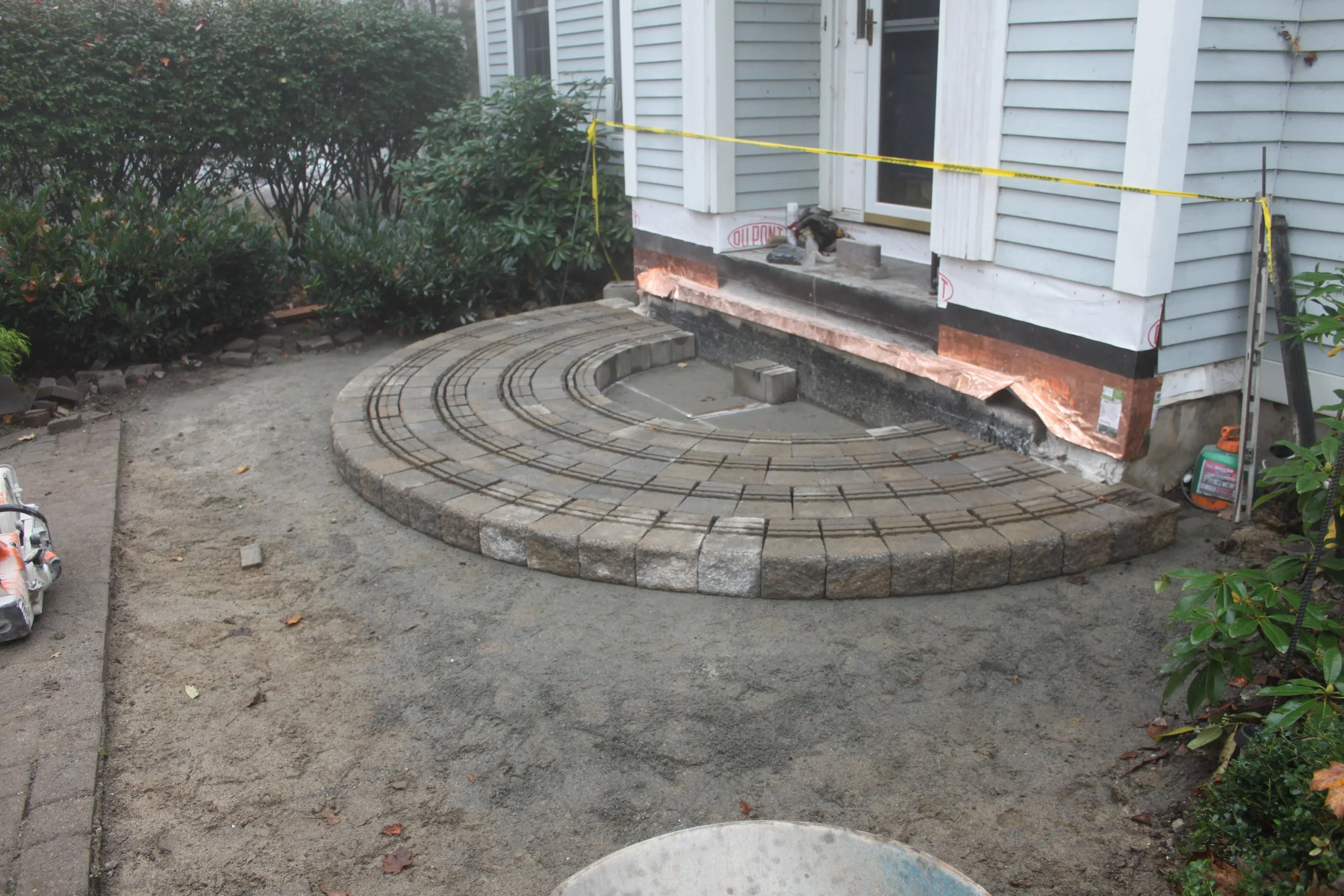 Steps - Segmented Concrete Block Steps - 11-5.JPG