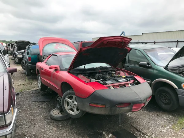 This '96 Firebird was remarkably complete and obviously still roadworthy. There wasn't any immediate indication of why it was salvaged. 