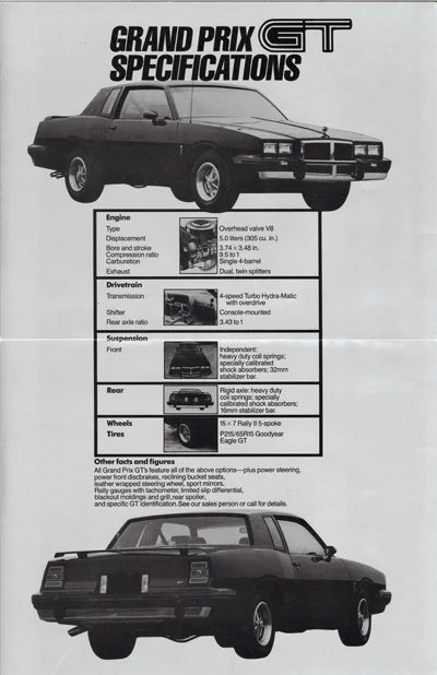 1987 Pontiac Grand Prix