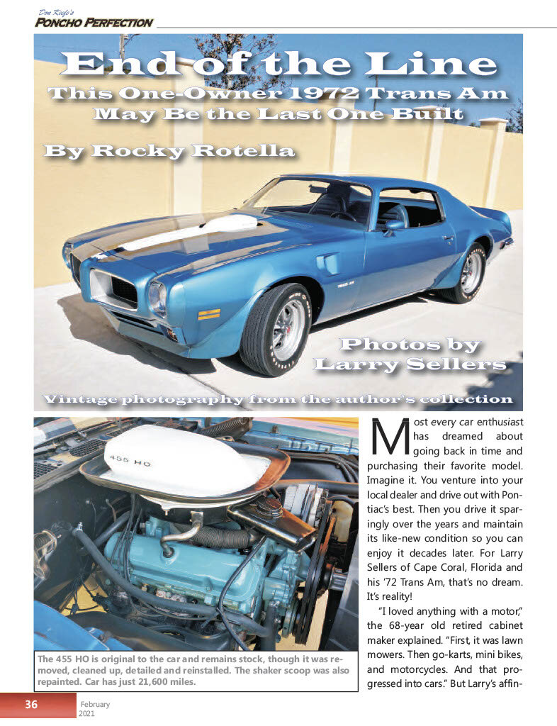 La definitive Firebord & Trans AM guida 1967-1969-BOOK ct530 