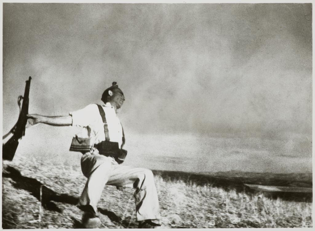 Falling Soldier, Spain - 1936 Robert Capa