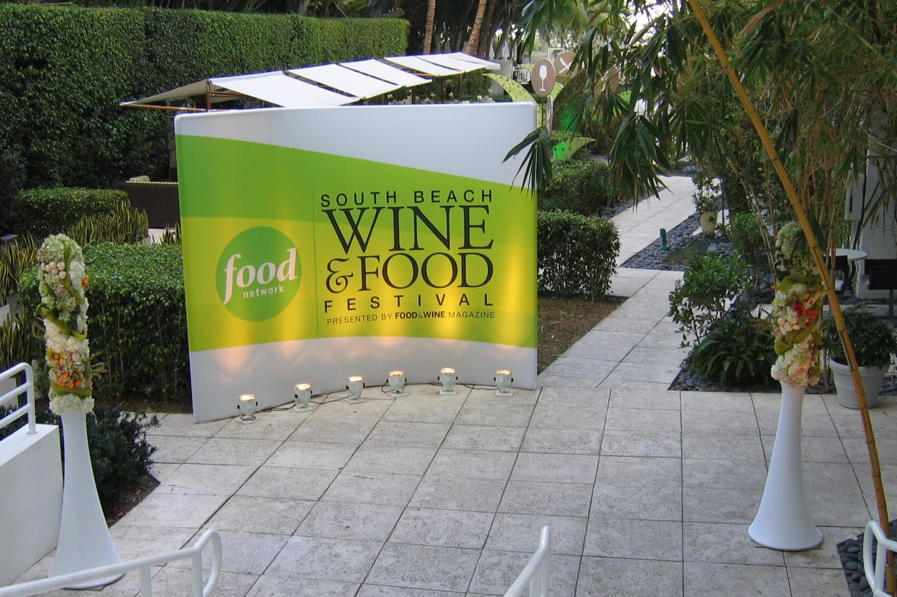 South Beach Wine and Food Festival Step and Repeat Wall.jpg
