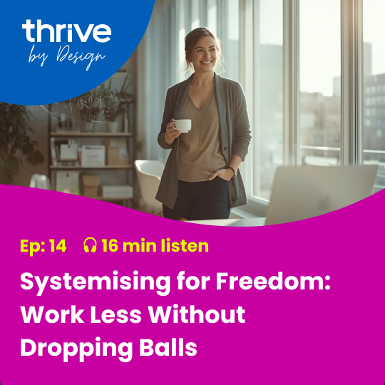 Podcast Ep 14 - Systemising For Freedom